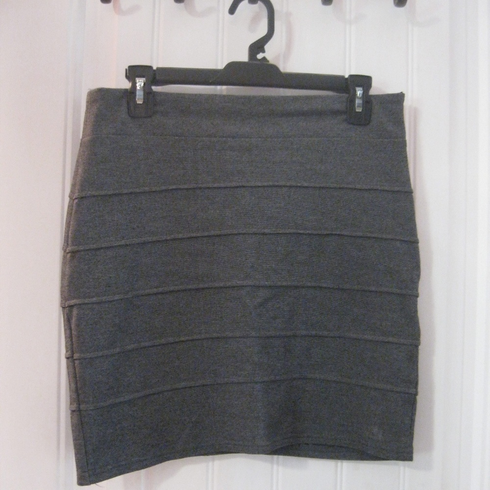 Studio Gray Mini Skirt LG